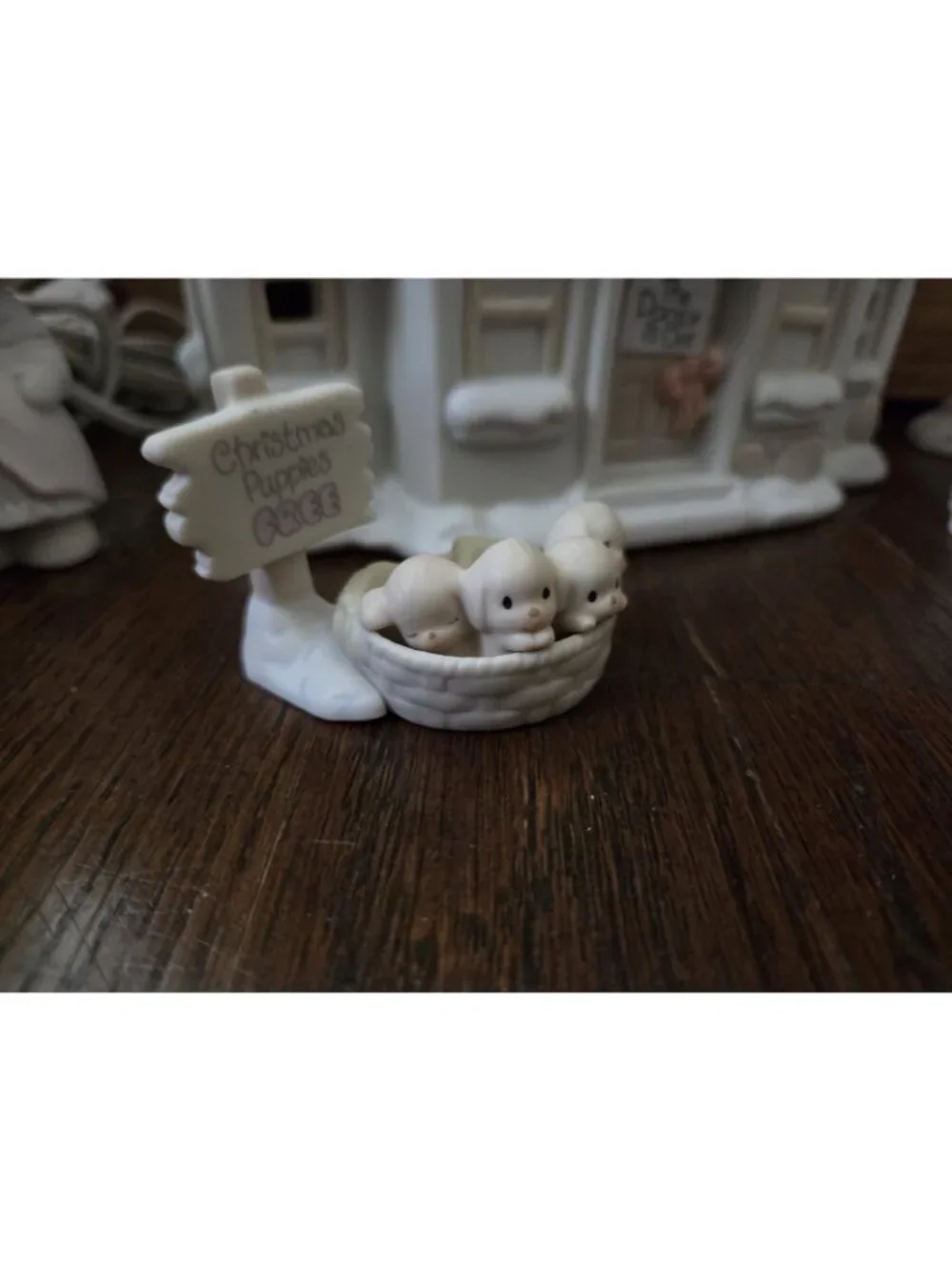 Vtg Enesco Precious Moments Sugar Town Doctors Office 7 Piece Collectors Set